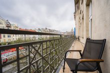 EA ApartHotel Melantrich - Apartment für 6 Personenen mit Balkon