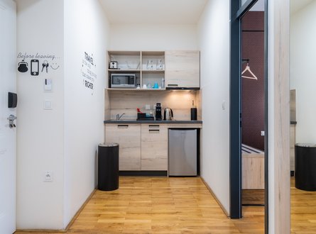 EA ApartHotel Melantrich - Apartment für 4 Personen mit Balkon SUPERIOR