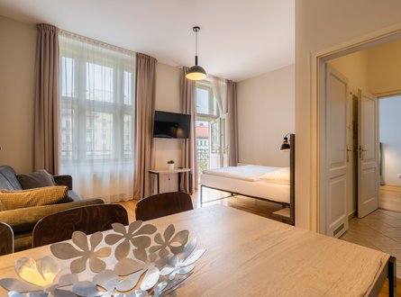 EA ApartHotel Melantrich - Apartmán pro 6 osob s balkonem