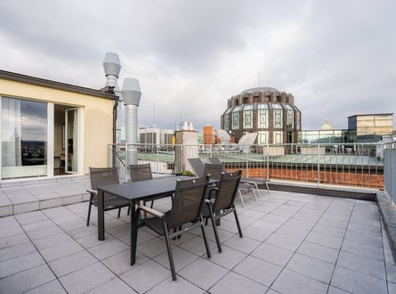EA ApartHotel Melantrich - Apartmán pro 4 osoby s terasou SUPERIOR