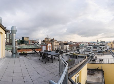 EA ApartHotel Melantrich - Apartmán pro 4 osoby s terasou SUPERIOR