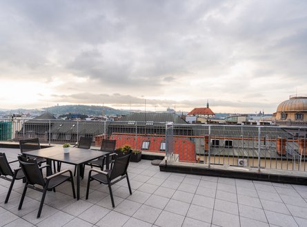EA ApartHotel Melantrich - Apartmán pro 8 osob s terasou SUPERIOR