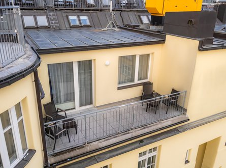 EA ApartHotel Melantrich - Apartmán pro 4 osoby s terasou SUPERIOR
