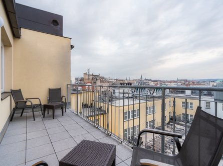 EA ApartHotel Melantrich - Apartmán pro 4 osoby s terasou SUPERIOR