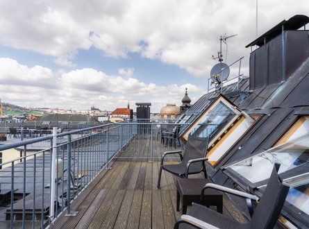 EA ApartHotel Melantrich - Mezonet pro 2 osoby s terasou SUPERIOR