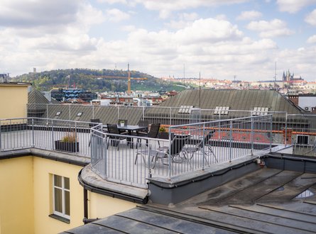 EA ApartHotel Melantrich - Apartmán pro 8 osob s terasou SUPERIOR
