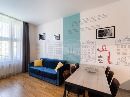 EA ApartHotel Melantrich - Апартамент для 6 человек с балконом